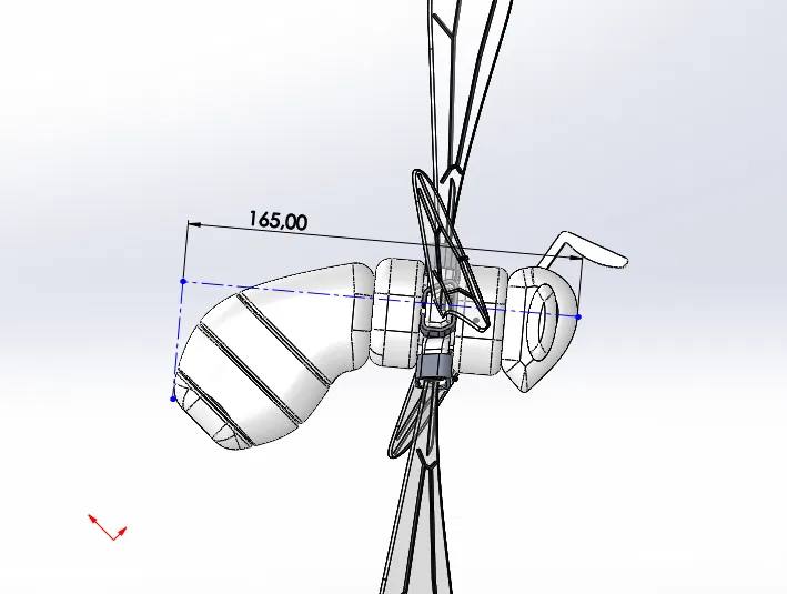 Ong Whirligig in 3D chạy bằng gió – Garden gadgets (STL Files) - Image 3