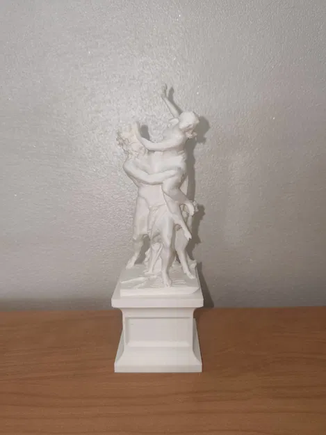 Tượng "The Rape of Proserpina" Low Poly Nghệ Thuật - Image 2