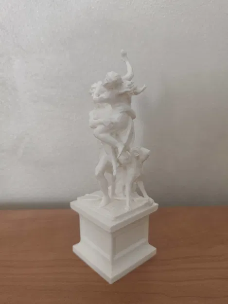 Tượng "The Rape of Proserpina" Low Poly Nghệ Thuật - Image 3