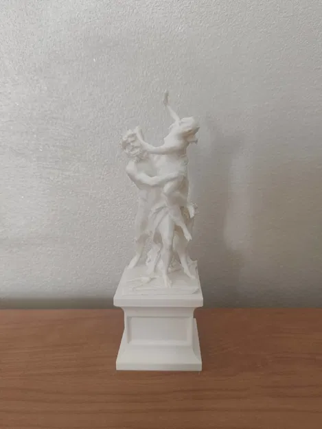 Tượng "The Rape of Proserpina" Low Poly Nghệ Thuật - Image 5