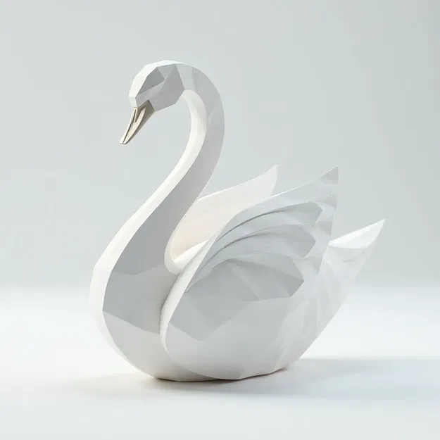 Thiên Nga Tình Yêu – Simple Modern Valentines - Image 1