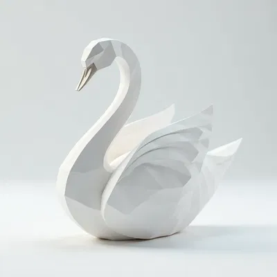 Thiên Nga Tình Yêu – Simple Modern Valentines