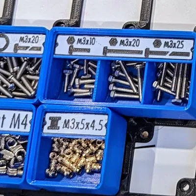 Bộ khay Gridfinity của Paul (Paul's gridfinity bins)