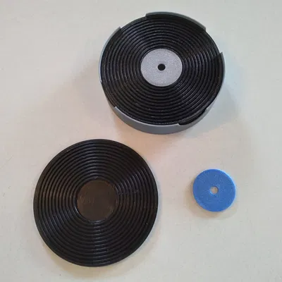 Đế lót ly hình đĩa than 3D - Phụ kiện độc đáo cho phòng nghe nhạc