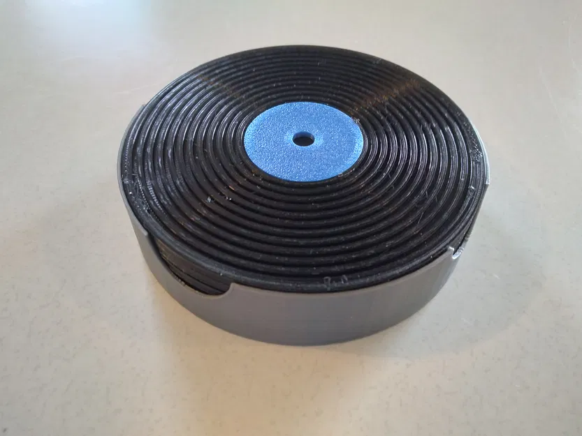 Đế lót ly hình đĩa than 3D - Phụ kiện độc đáo cho phòng nghe nhạc - Image 3