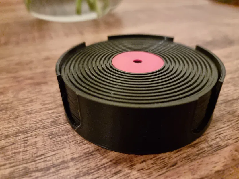 Khay đựng record coaster thành dày hơn - Image 1