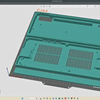 Vỏ PC bàn phím CJ64 cho Framework Mainboard (in 3D)