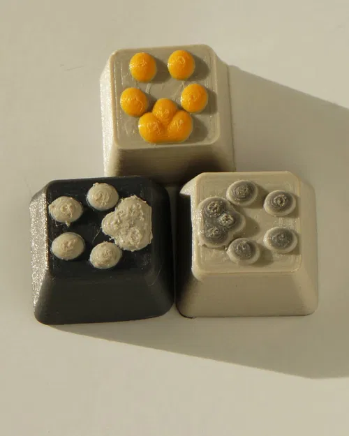 Nút Bàn Phím Hình Dấu Chân Thú Cưng Độc Đáo - Image 1