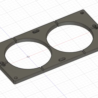 Khuôn Định Vị Lỗ Ổ Cắm Điện Âm Tường 68mm