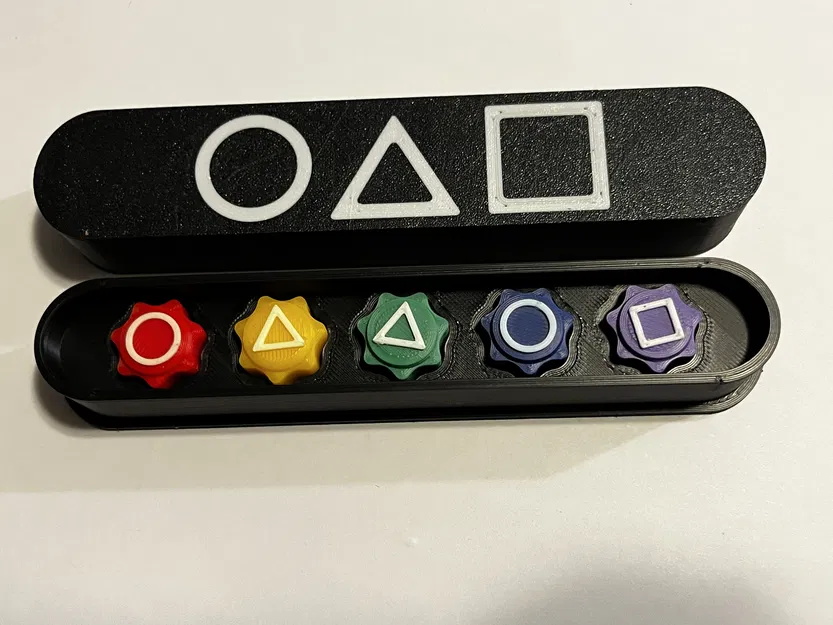 Hộp Đựng Gonggi (Nhiều Màu & Một Màu) - Image 1