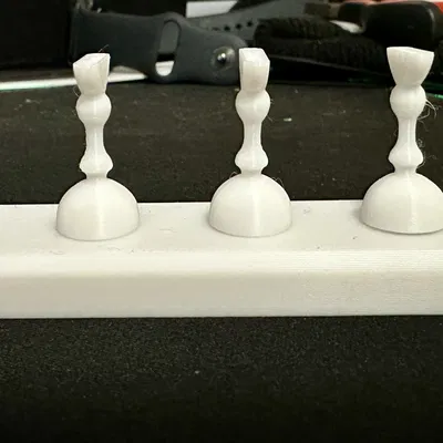 Ngón giữ móng & đế nam châm (Magnetic Nail Stand Fingers & Base)