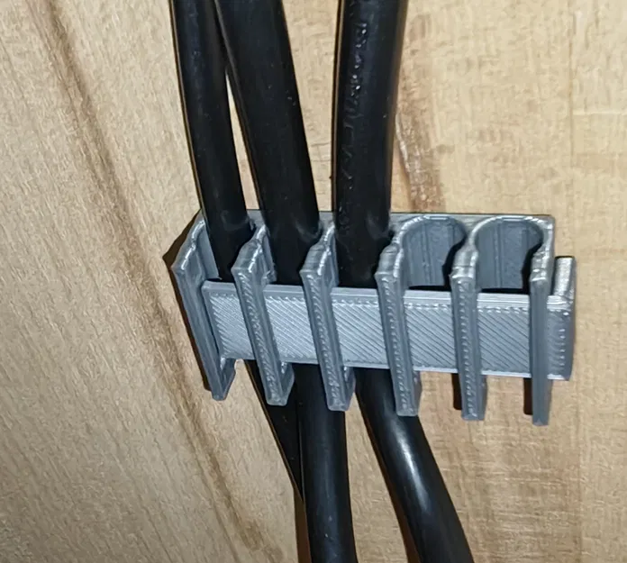 Cable organizer – Kẹp/giữ dây cáp in 3D - Image 1