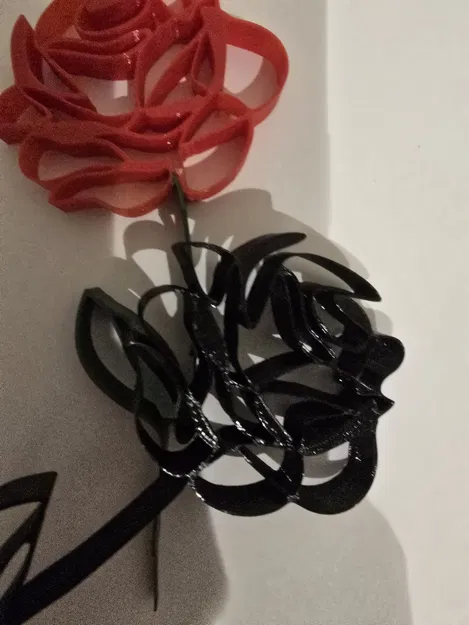 Mô hình Hoa hồng 3D - Quà tặng và Trang trí độc đáo - Image 1