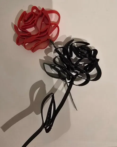 Mô hình Hoa hồng 3D - Quà tặng và Trang trí độc đáo - Image 3