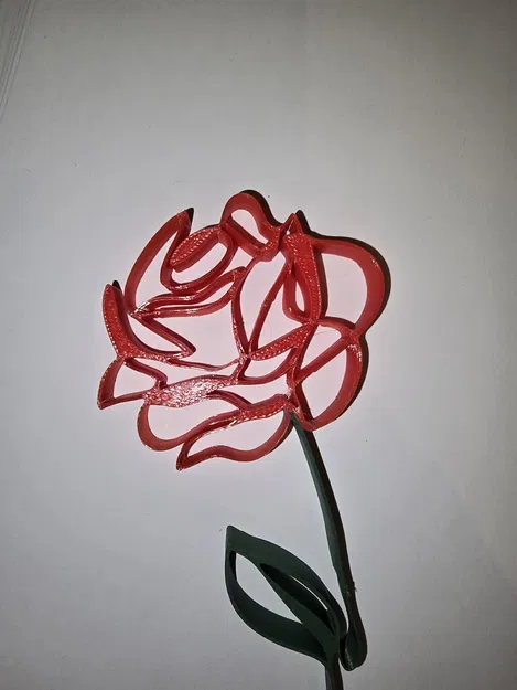 Mô hình Hoa hồng 3D - Quà tặng và Trang trí độc đáo - Image 4