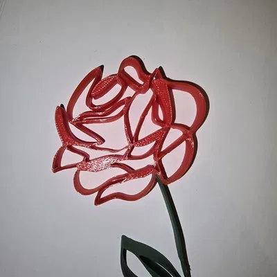 Mô hình Hoa hồng 3D - Quà tặng và Trang trí độc đáo