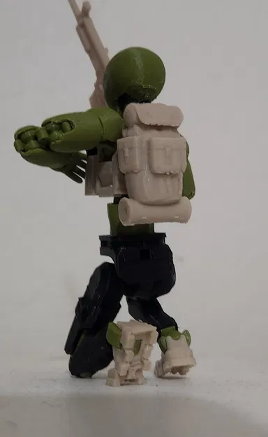 Ba Lô Mini Cho Mô Hình Dummy 13 - Phụ Kiện In 3D Độc Đáo - Image 1