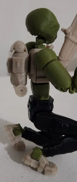 Ba Lô Mini Cho Mô Hình Dummy 13 - Phụ Kiện In 3D Độc Đáo - Image 3