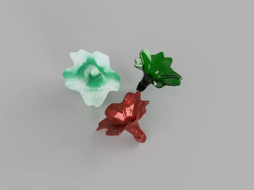 Mô hình Hoa Lily 3D – Trang trí Tinh tế, Quà tặng Ý nghĩa - Image 1