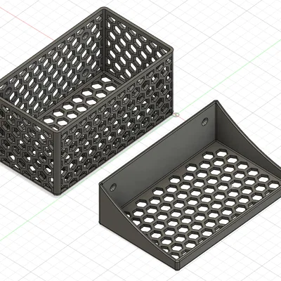 Kệ Treo Tường Lưới Tổ Ong Đa Năng