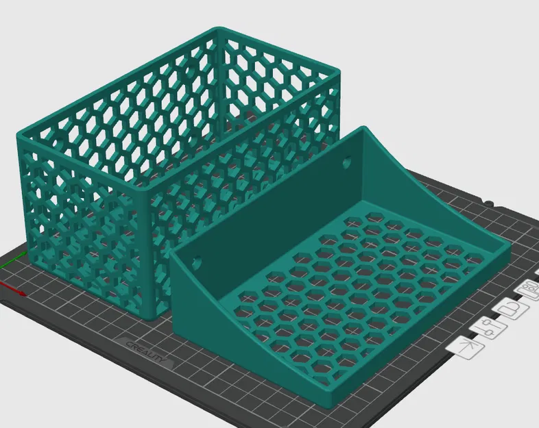 Kệ Treo Tường Lưới Tổ Ong Đa Năng - Image 2