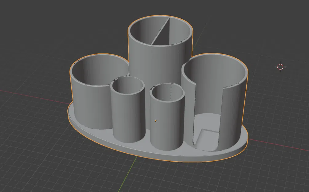 Khay Đựng Mỹ Phẩm & Cọ Trang Điểm 3D Hiện Đại - Image 1