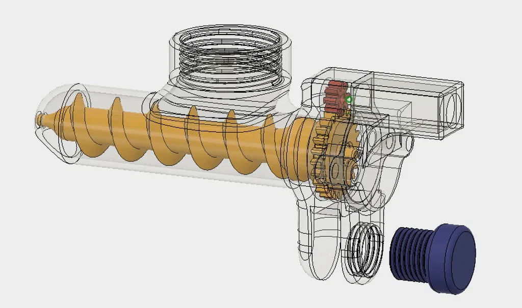 Máy cho cá ăn tự động với giải pháp bánh răng - Image 1