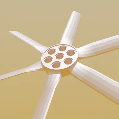 Cánh Quạt Lego Technic 3D - Tăng Độ Chân Thực Cho Mô Hình