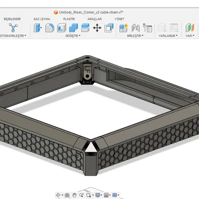 Bộ Đôn Riser Góc "Unibody" Nâng Cấp Máy In Creality K1/K1C