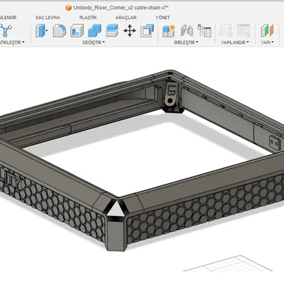Bộ Đôn Riser Góc "Unibody" Nâng Cấp Máy In Creality K1/K1C