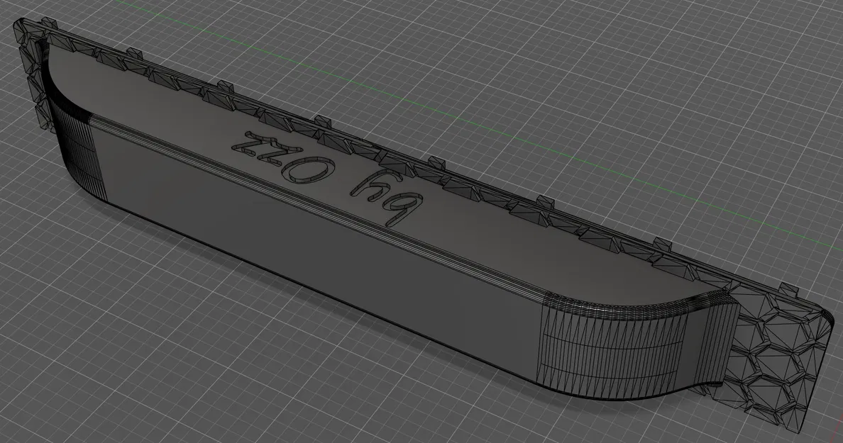 K1C Unibody Riser - chain slot remix - Image 1
