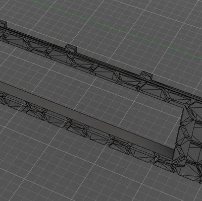 K1C Unibody Riser - chain slot remix
