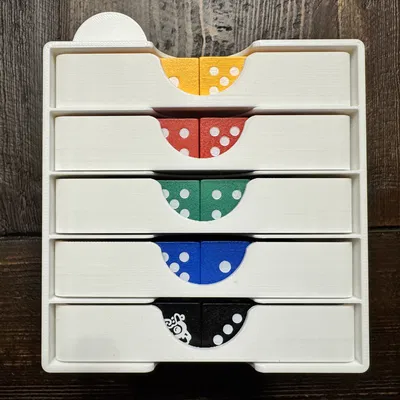 Insert/Organizer Teotihuacan Deluxe Master Set – Vừa 5th Player Expansion