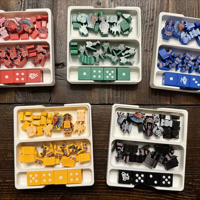 Insert/Organizer Teotihuacan Deluxe Master Set – Vừa 5th Player Expansion