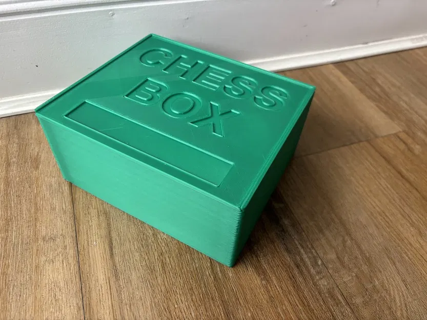 Hộp Đựng Quân Cờ Vua "Chess Box" In 3D Tiện Lợi - Image 2