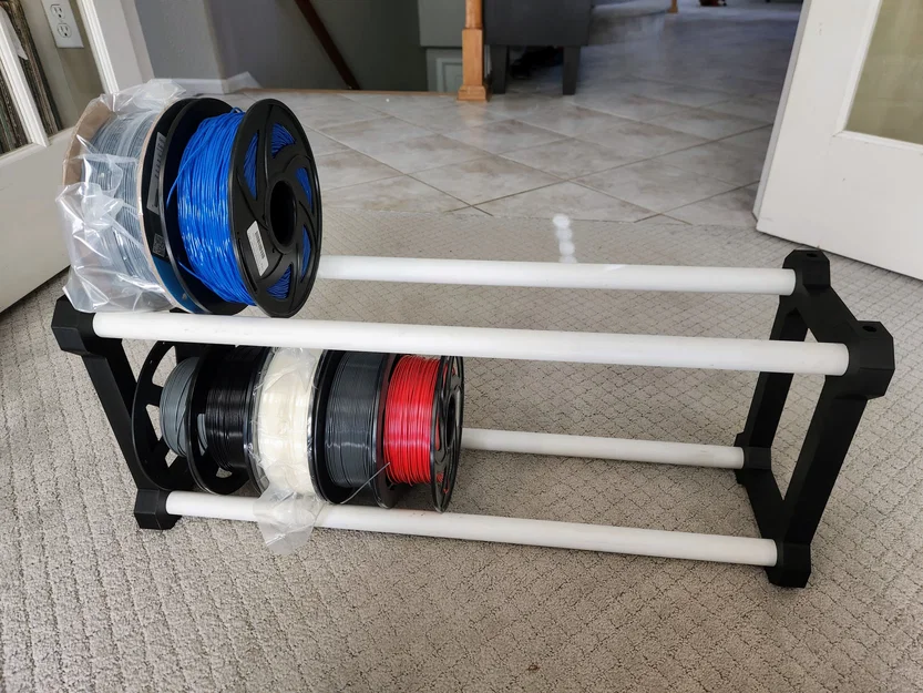 Kệ Treo Cuộn Filament - In 1 Mảnh - Dùng Ống PVC 3/4" - Image 1
