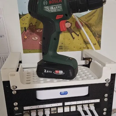 Kệ Gắn Rack 10-inch (10-inch Rack Mount Shelf)