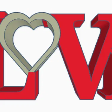 Chữ LOVE 3D - Vật Trang Trí và Quà Tặng Valentine Ý Nghĩa