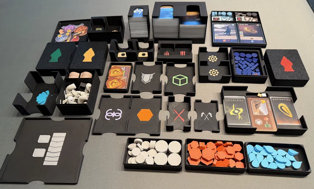 Insert Dune Imperium Uprising + Rise of Ix + Immortality + Bloodlines (hỗ trợ sleeve) - Image 2