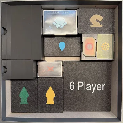 Insert Dune Imperium Uprising + Rise of Ix + Immortality + Bloodlines (hỗ trợ sleeve)