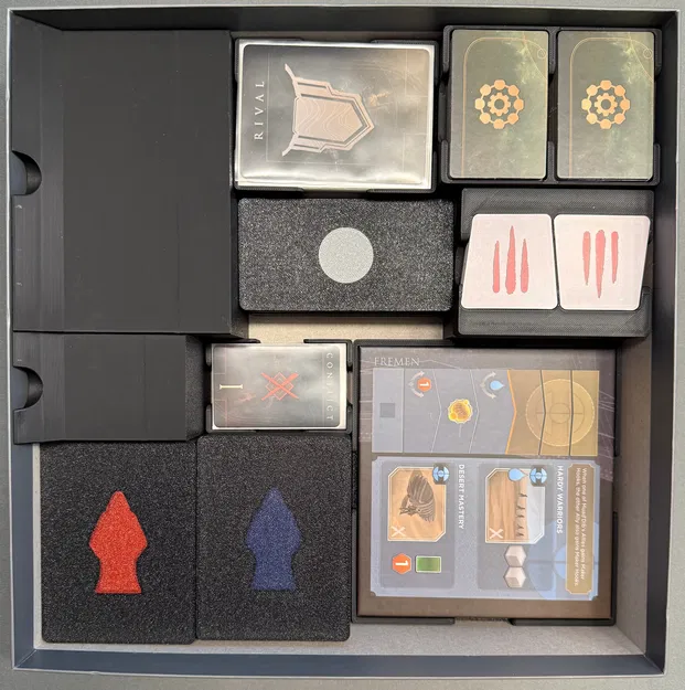 Insert Dune Imperium Uprising + Rise of Ix + Immortality + Bloodlines (hỗ trợ sleeve) - Image 4