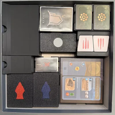 Insert Dune Imperium Uprising + Rise of Ix + Immortality + Bloodlines (hỗ trợ sleeve)