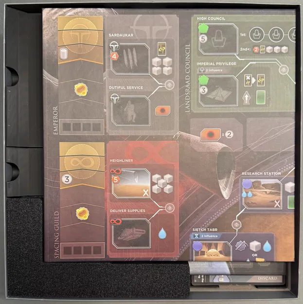 Insert Dune Imperium Uprising + Rise of Ix + Immortality + Bloodlines (hỗ trợ sleeve) - Image 11