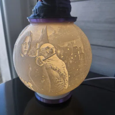 Đèn Lithophane Harry Potter