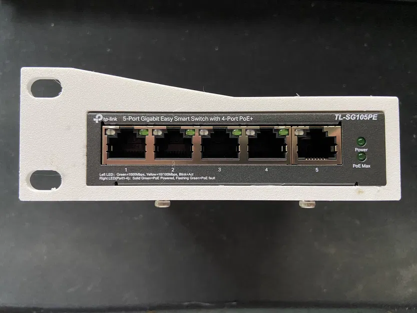 Giá gắn rack server cho TP-Link 5 Port (Rack Mount Wings) - Image 2