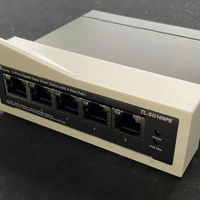 Giá gắn rack server cho TP-Link 5 Port (Rack Mount Wings)