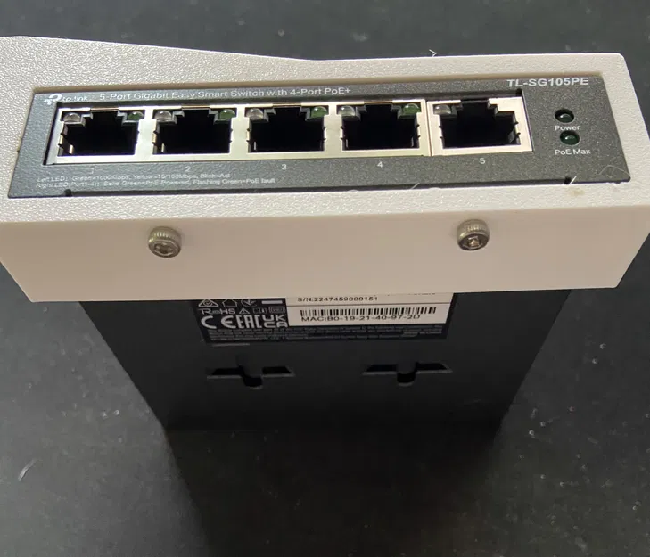 Giá gắn rack server cho TP-Link 5 Port (Rack Mount Wings) - Image 4
