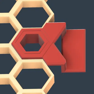 Giá đỡ HSW dùng băng keo dán hai mặt tự dính (trái/phải)