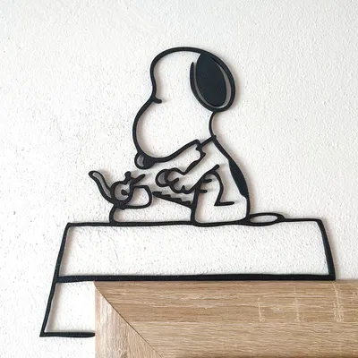 Trang Trí Góc Cửa Hình Snoopy Ngộ Nghĩnh