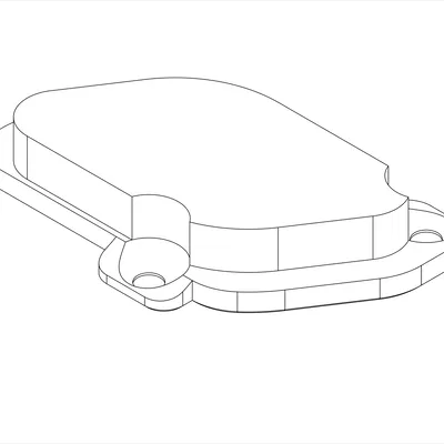 TPU insert camera DJI O4 Pro cho ImpulseRC APEX EVO (dùng CNC side plates zin)